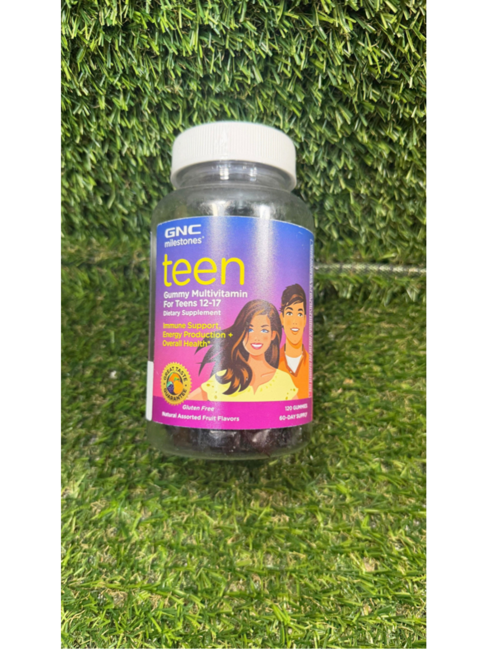 GNC Teen Gummy Multivitamin 120 Gummies Exp 09/2026 Sealed #z03 x6